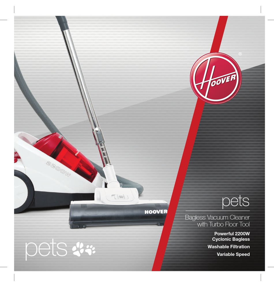 HOOVER 5014 PETS USER MANUAL Pdf Download ManualsLib