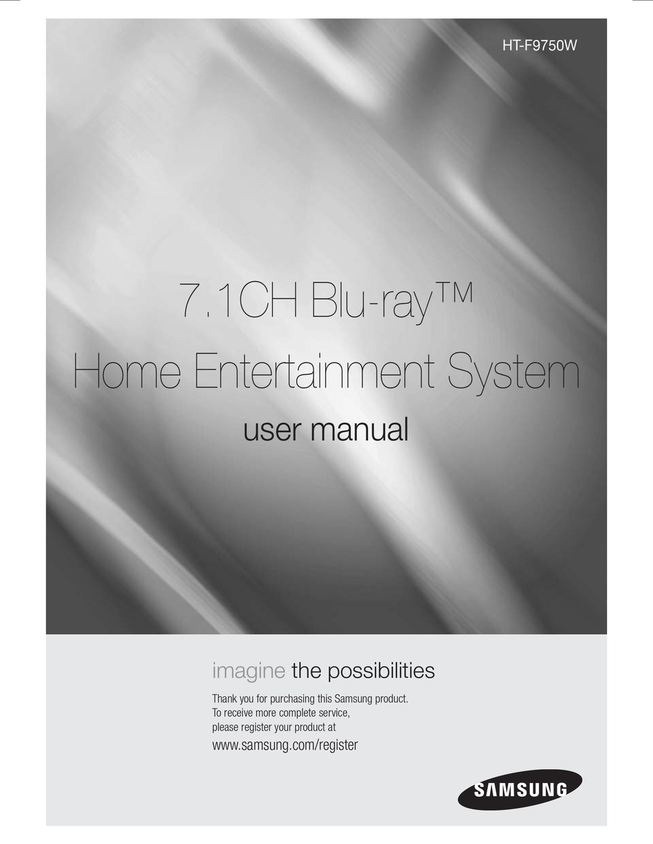 SAMSUNG HT-F9750W USER MANUAL Pdf Download | ManualsLib