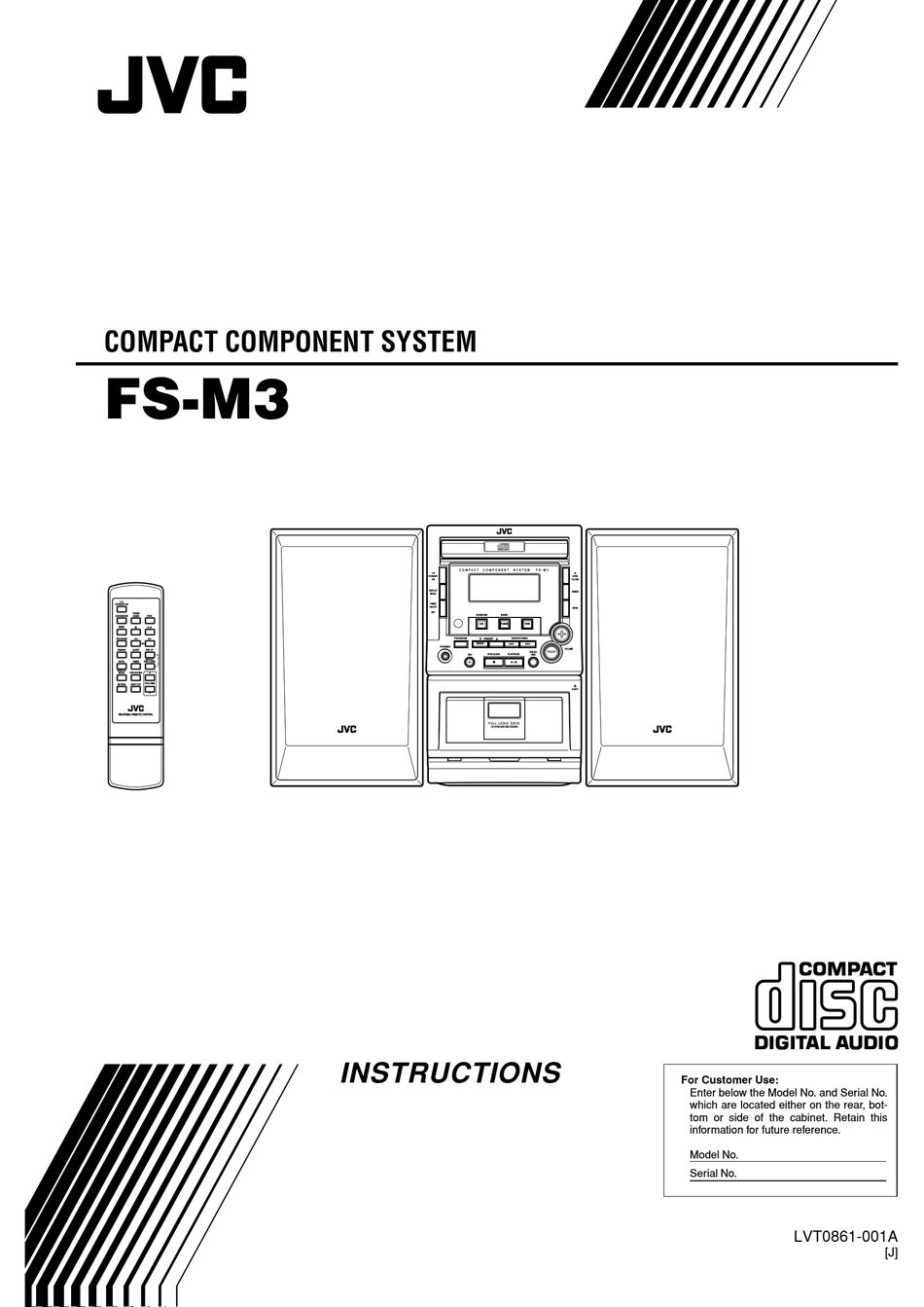 JVC FSM3 INSTRUCTIONS MANUAL Pdf Download ManualsLib