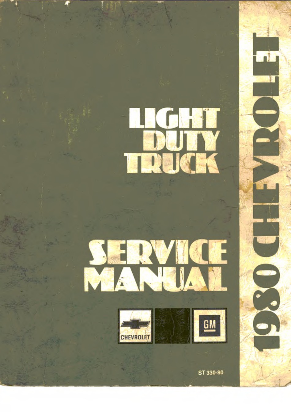 Chevrolet 1980 Light Duty Truck Service Manual Pdf Download Manualslib