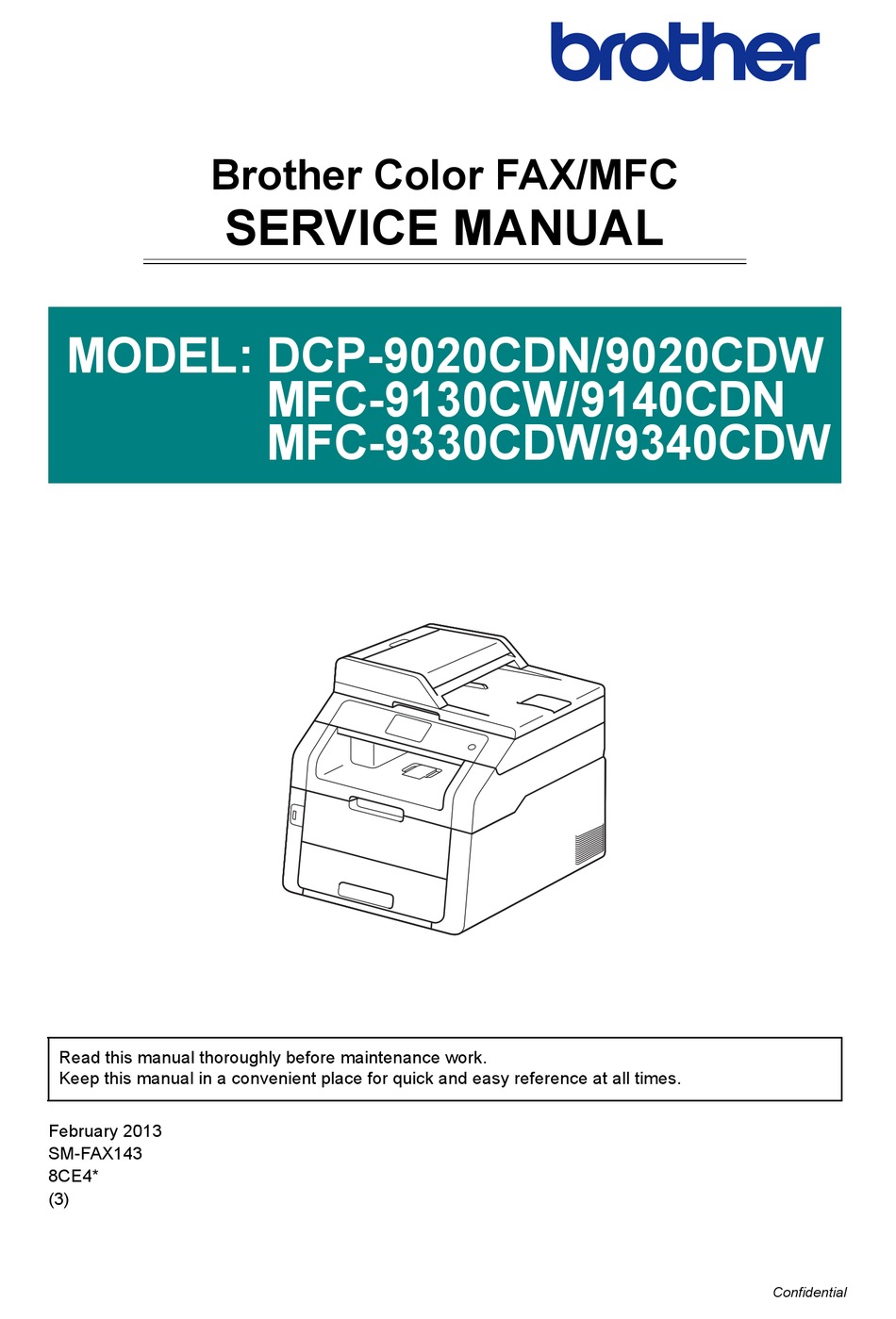 Brother Mfc 9130cw Service Manual Pdf Download Manualslib