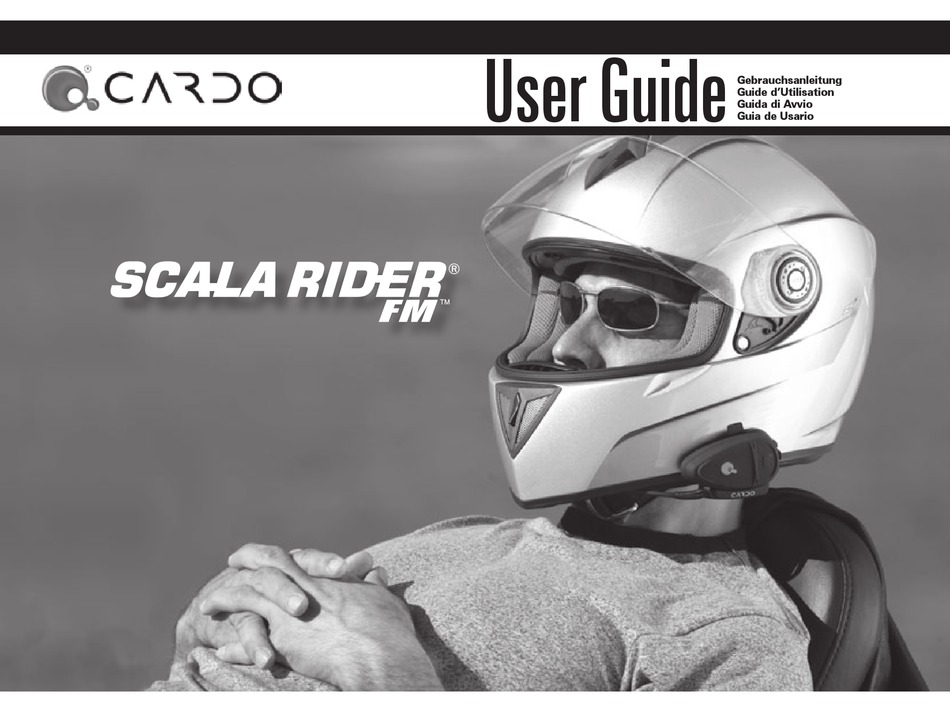 CARDO SYSTEMS SCALA RIDER FM USER 
