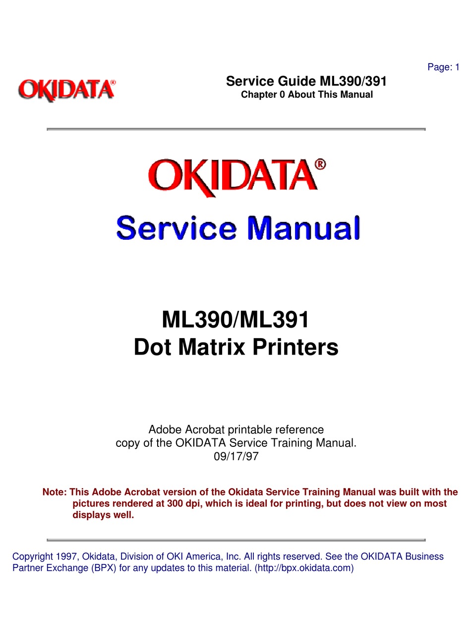 oki ml390