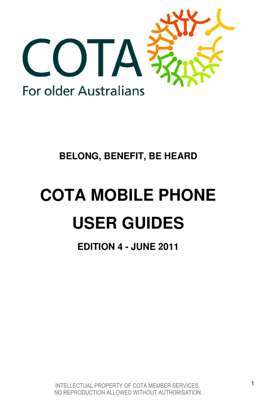 COTA MOBILE PHONE USER MANUAL Pdf Download ManualsLib