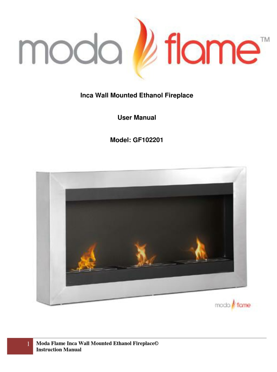 MODA FLAME GF102201 USER MANUAL Pdf Download ManualsLib