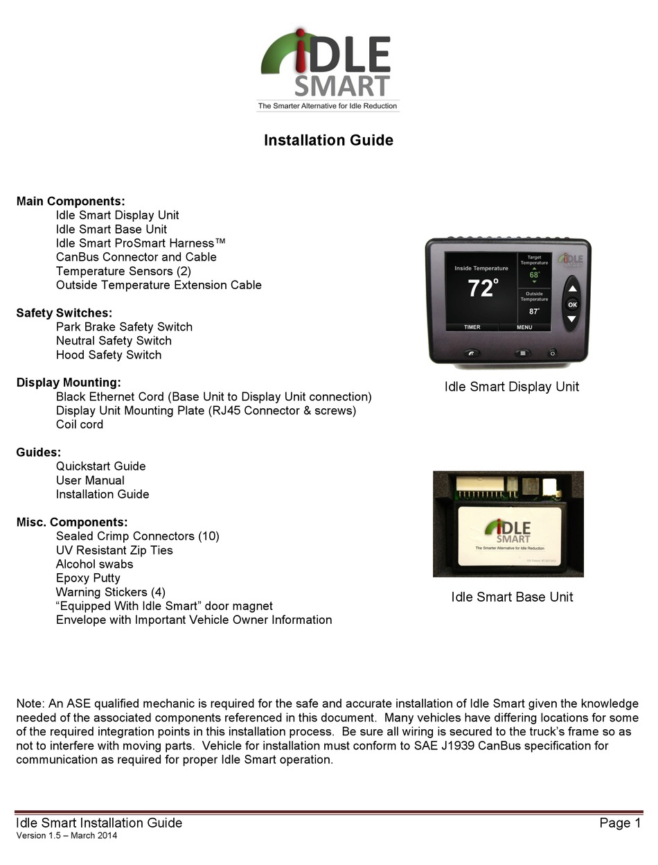 idle-smart-display-unit-installation-manual-pdf-download-manualslib