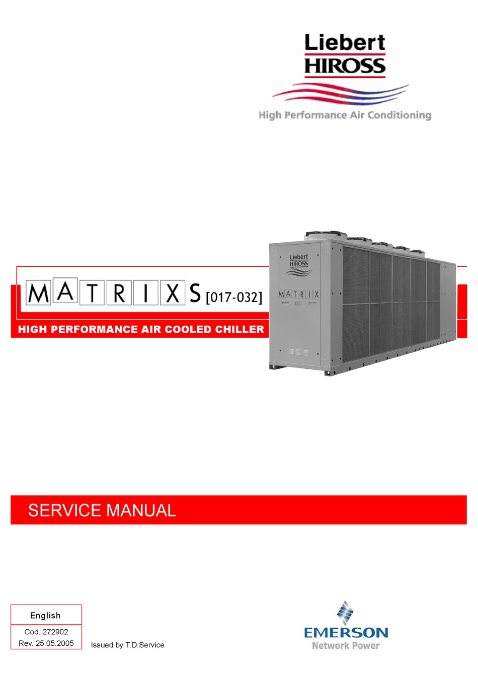 LIEBERT CBH 017 SERVICE MANUAL Pdf Download | ManualsLib