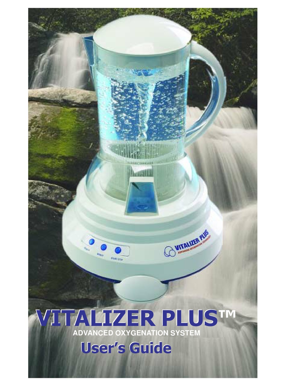 clearlife-vitalizer-plus-user-manual-pdf-download-manualslib