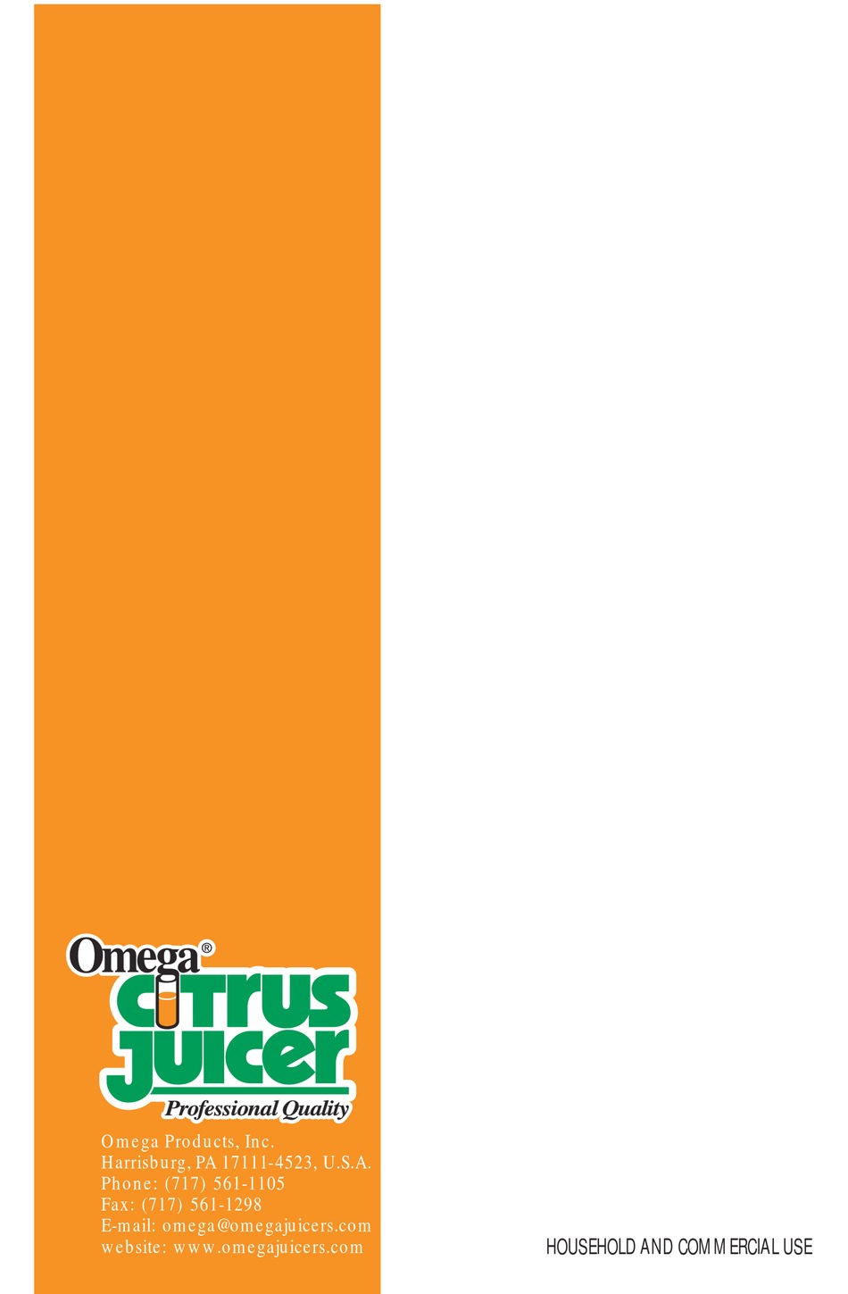 OMEGA 5000 INSTRUCTION MANUAL Pdf Download ManualsLib