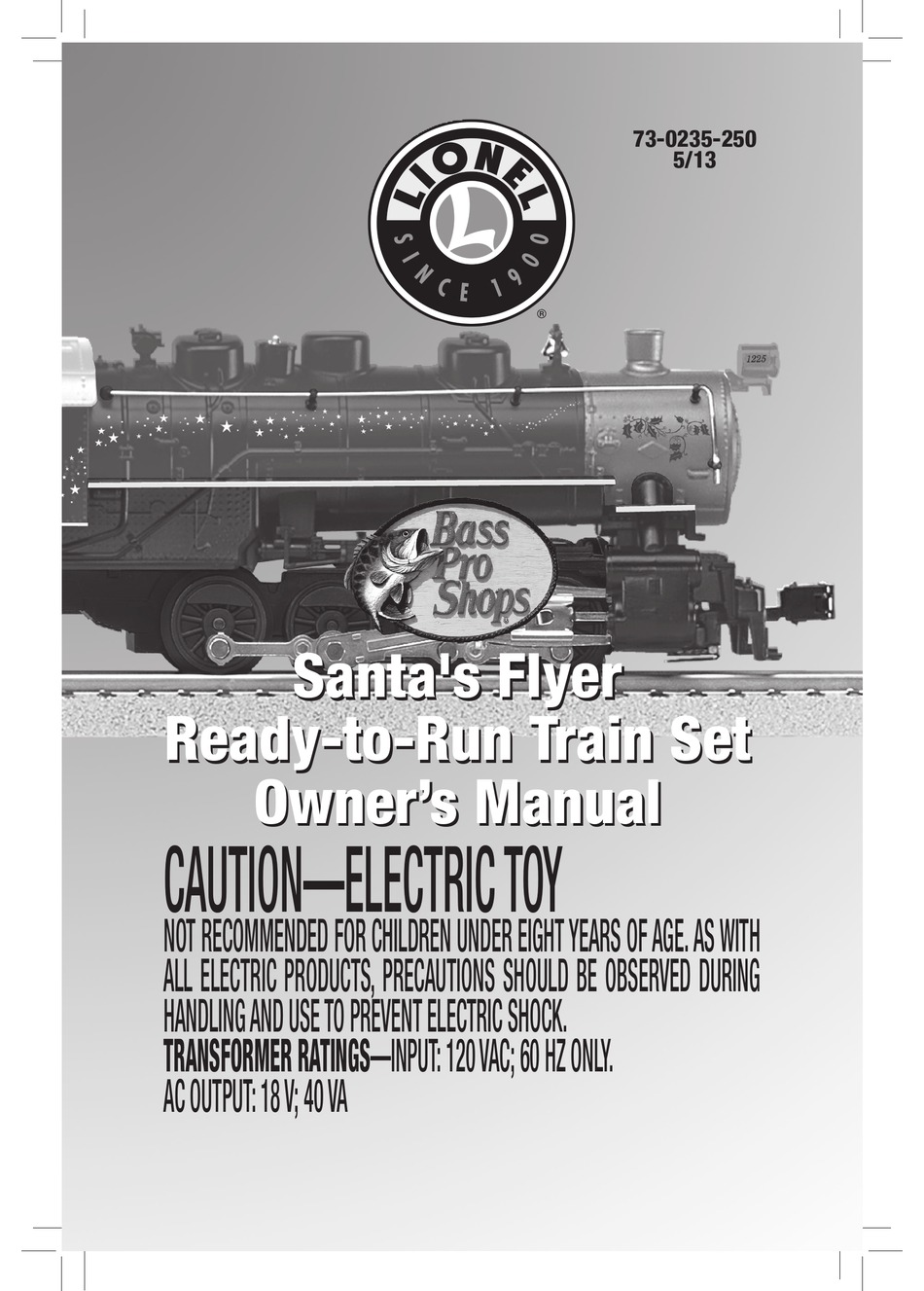 Lionel santa's store flyer train set