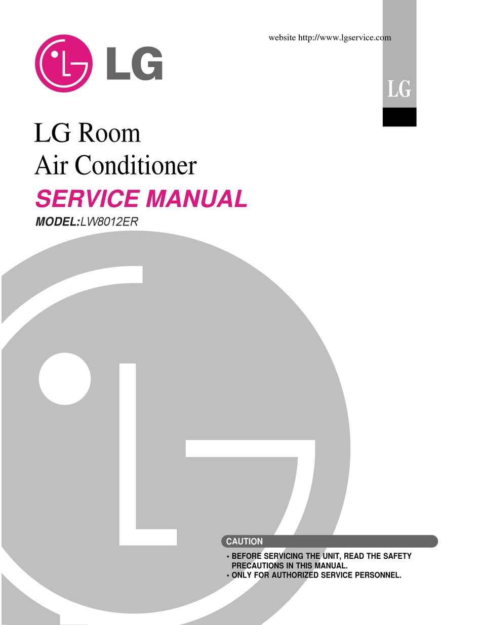 Lg Lw8012er Service Manual Pdf Download Manualslib