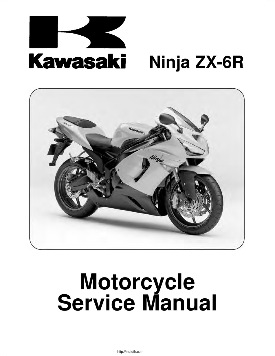 KAWASAKI NINJA ZX-6R SERVICE MANUAL Pdf Download | ManualsLib