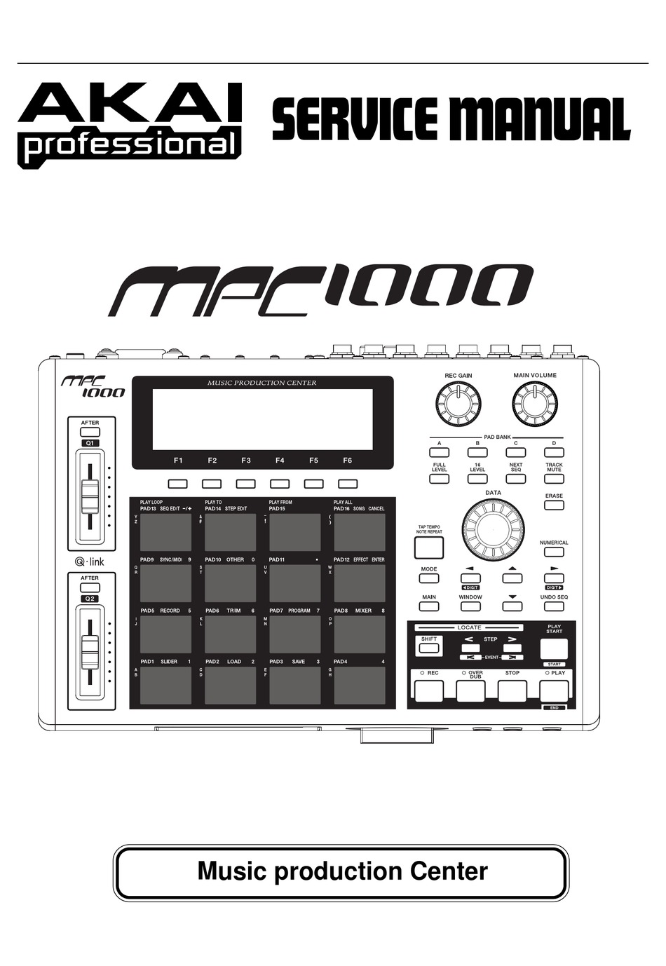 mpc1000 akai DTM/DAW 楽器/器材 おもちゃ・ホビー・グッズ 【おすすめ】