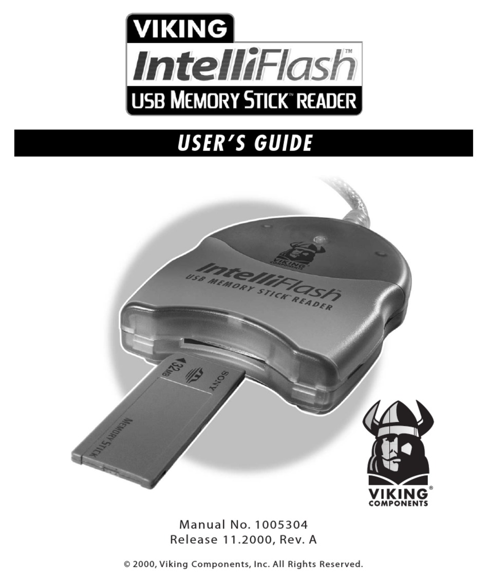 viking intelliflash usb flash memory reader driver