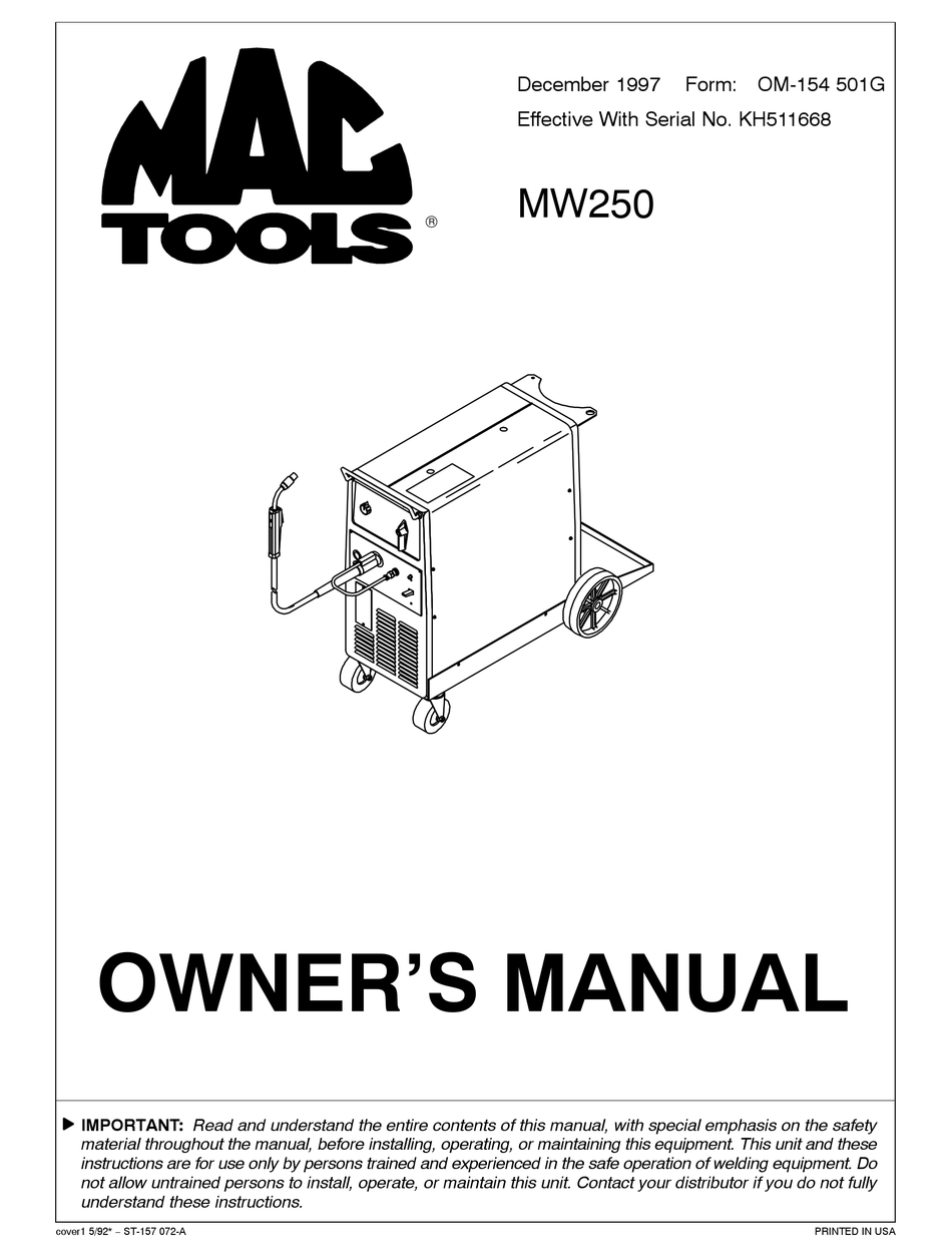 mac-tools-mw250-owner-s-manual-pdf-download-manualslib