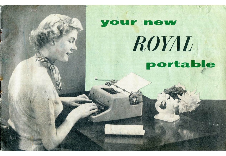 ROYAL PORTABLE TYPEWRITER USER MANUAL Pdf Download ManualsLib
