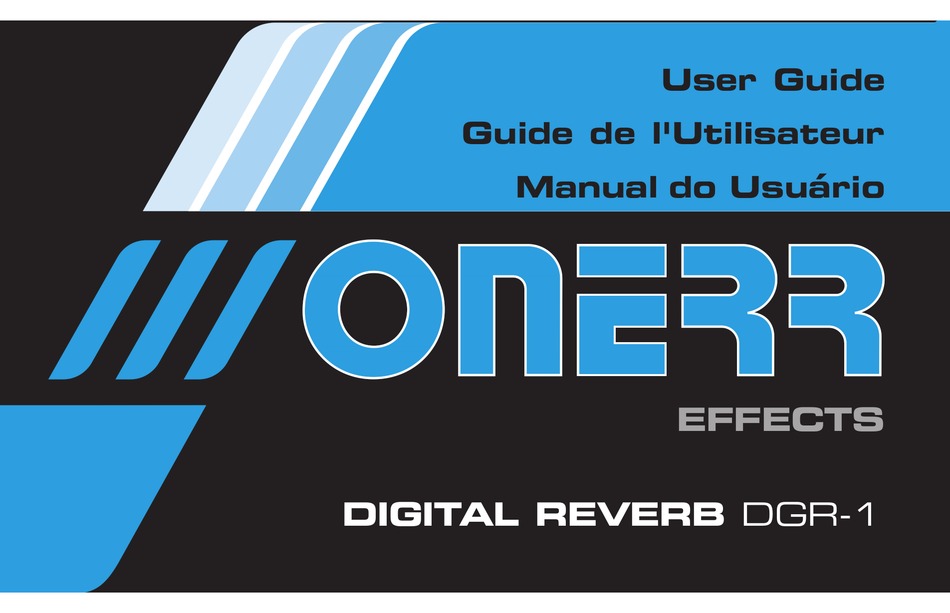 全国のネット通販 ONERR DIGITAL REVERB DGR-1リバーブ | mfitagencia.com