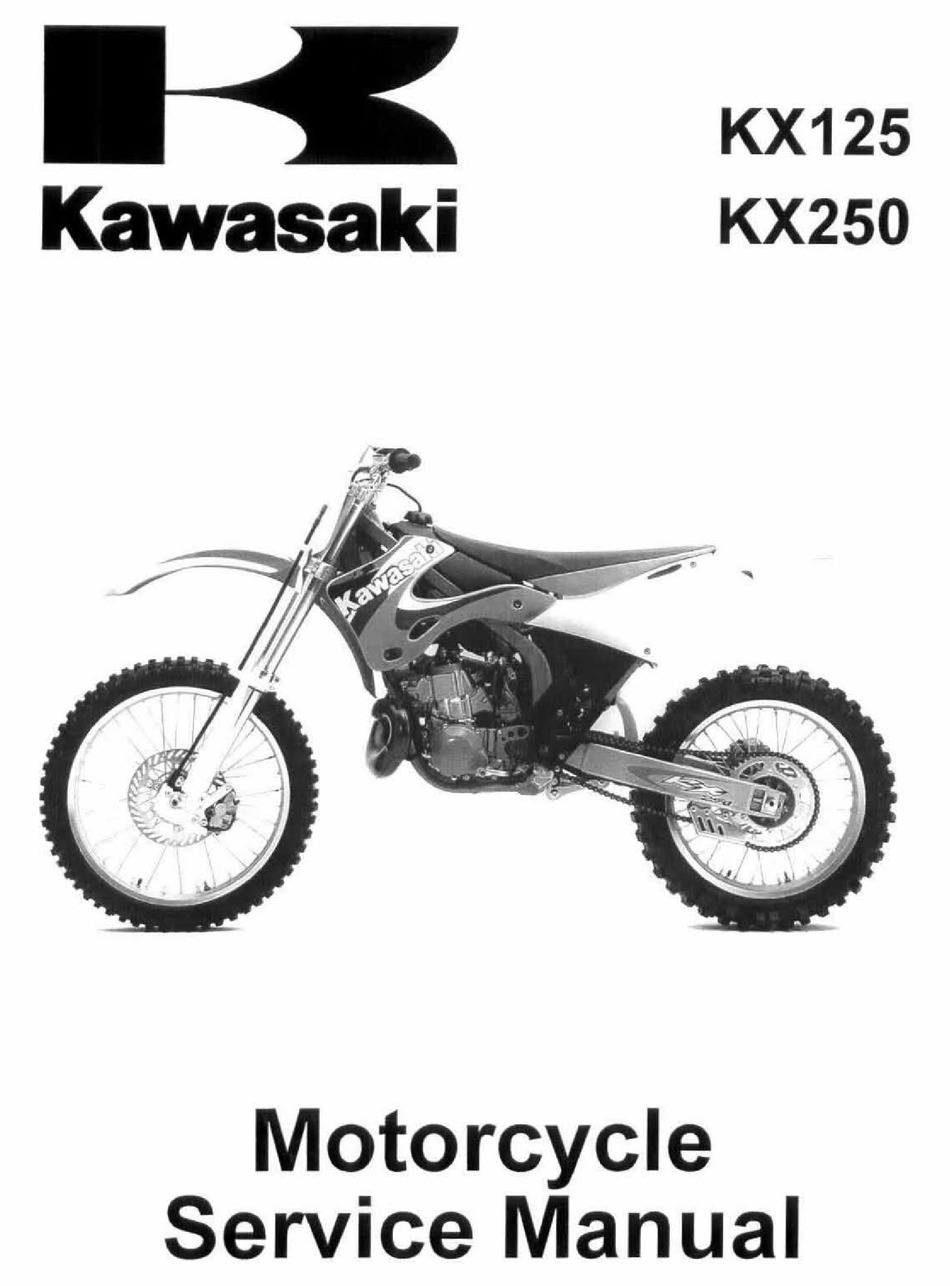 Manual de taller en CD 2007 Kawasaki KX 250 F 