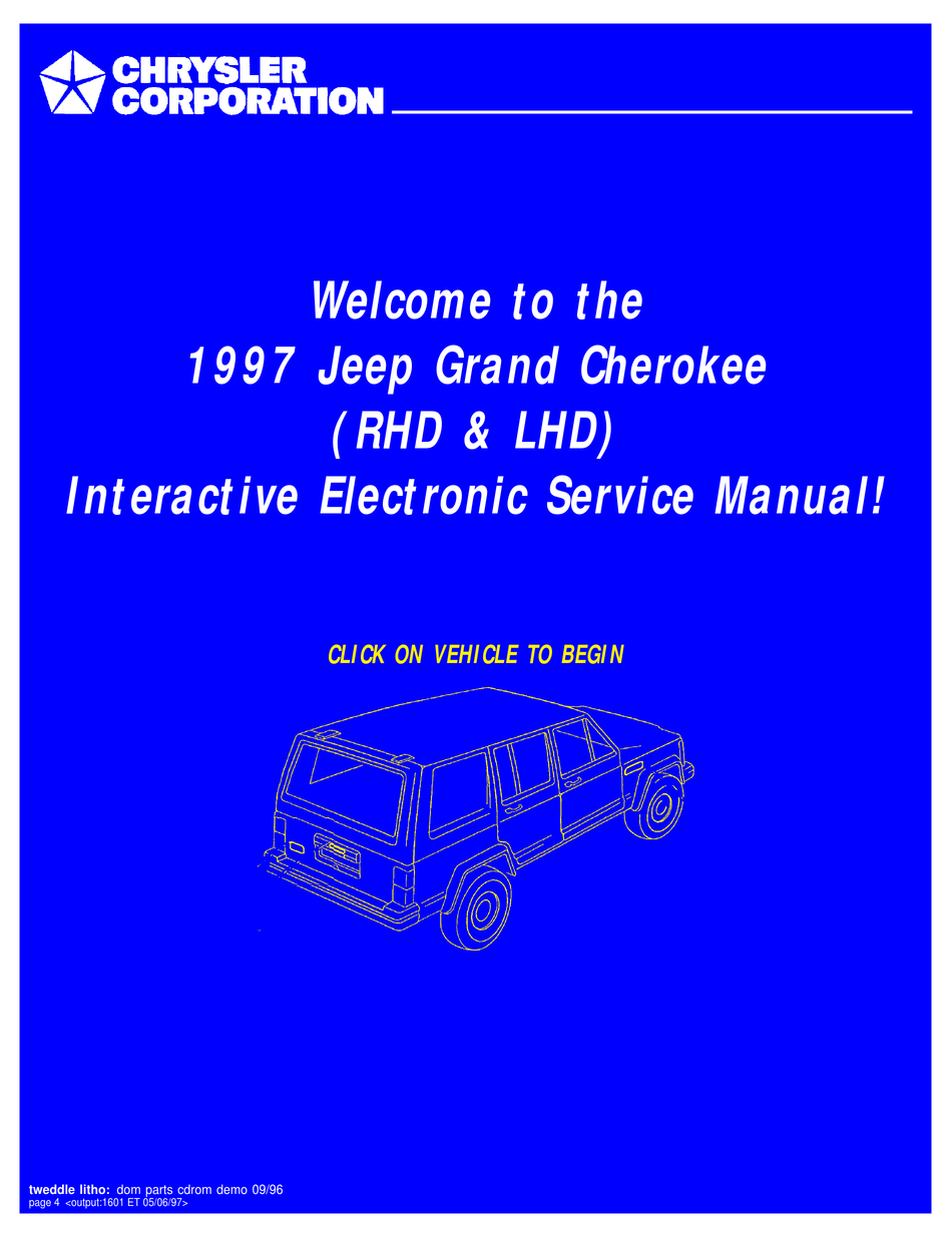 JEEP 1997 GRAND CHEROKEE SERVICE MANUAL Pdf Download | ManualsLib Jeep Cherokee XJ Wiring-Diagram ManualsLib