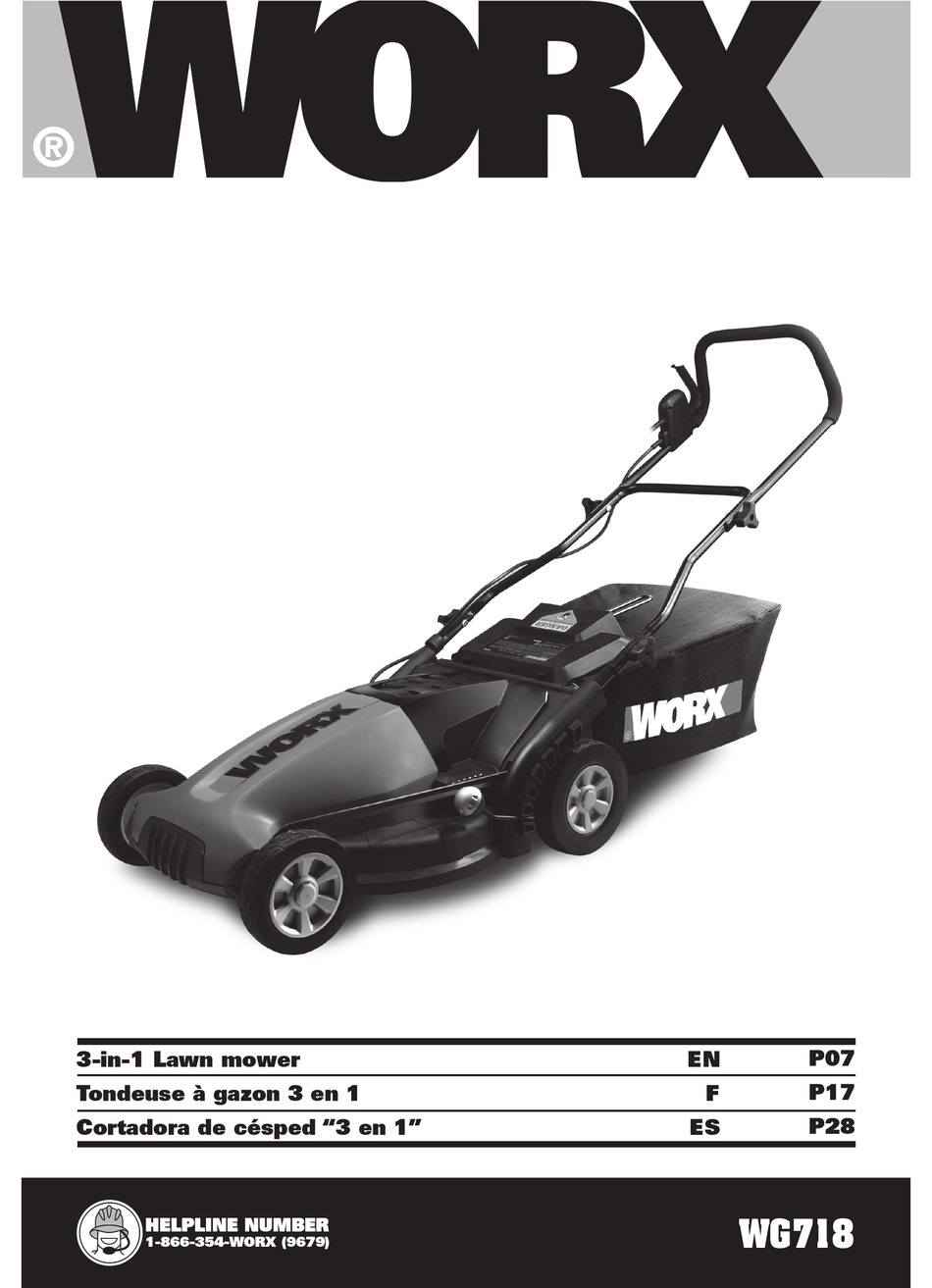 General Operation Worx WG71 8 User Manual Page 8 ManualsLib