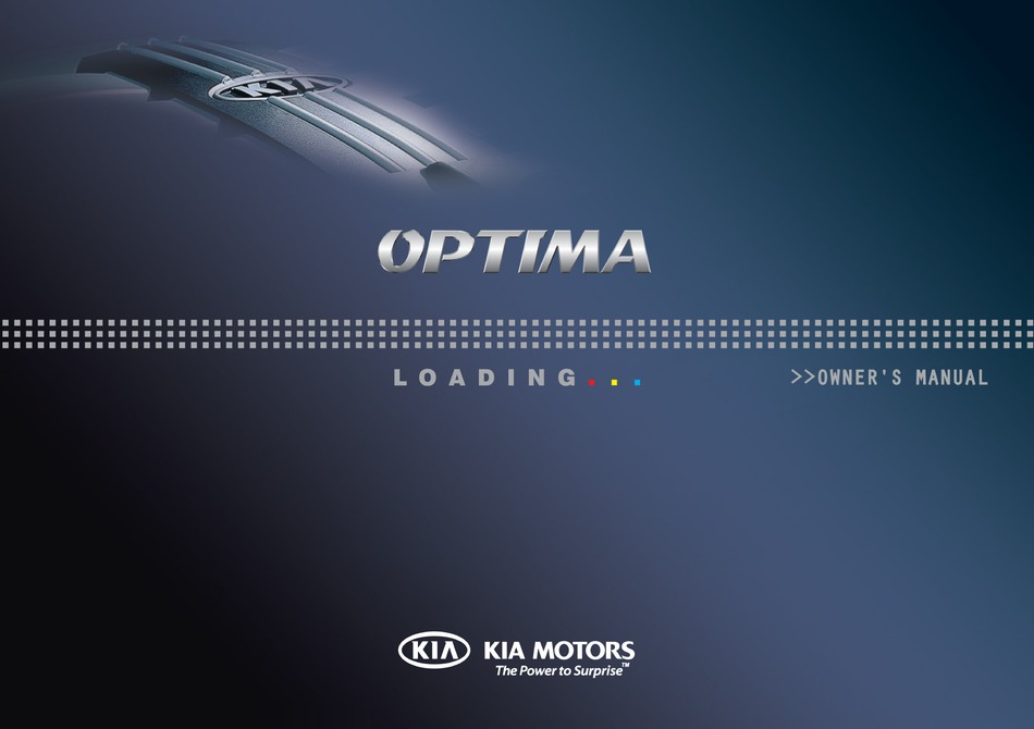 KIA 2014 OPTIMA OWNER'S MANUAL Pdf Download | ManualsLib