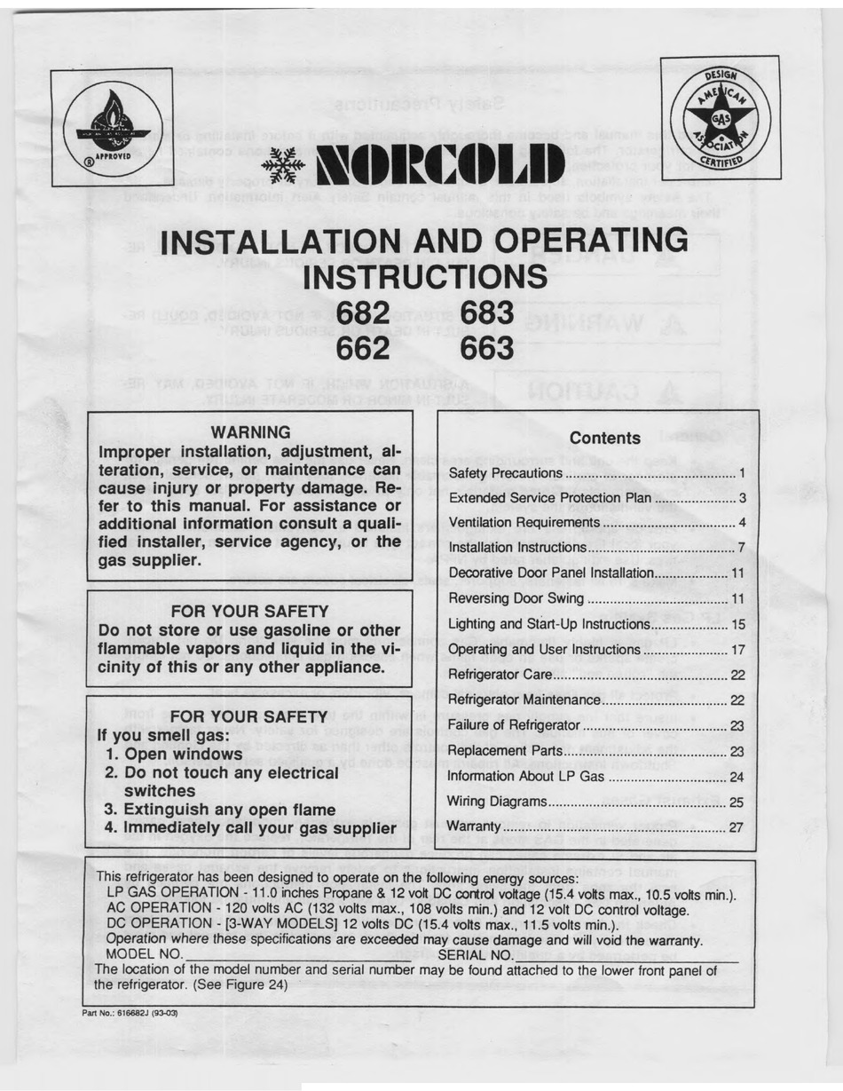 norcold model 682