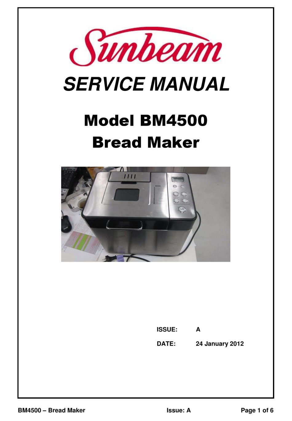 bm4500 bakehouse