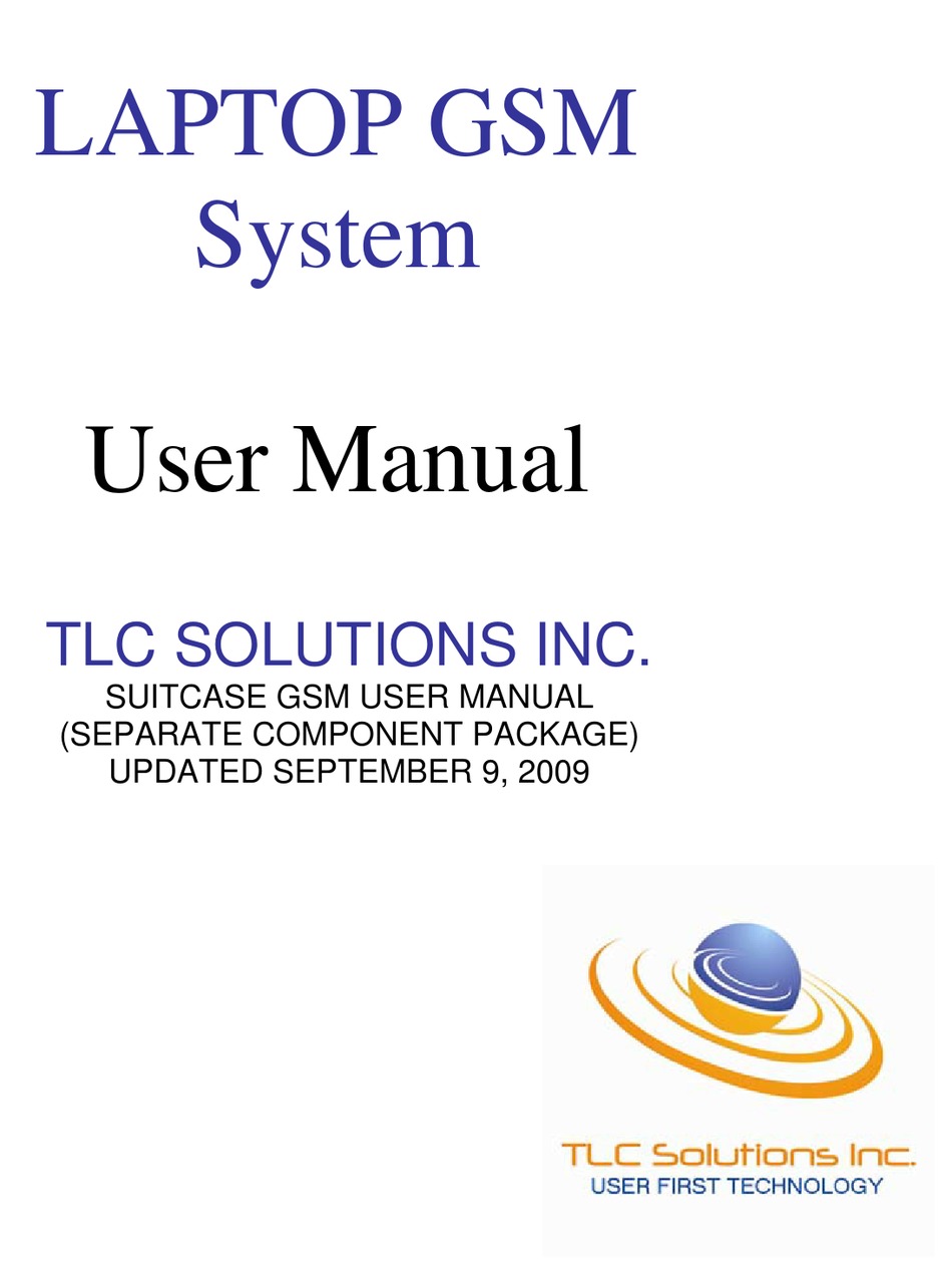 TLC LTGSM USER MANUAL Pdf Download ManualsLib