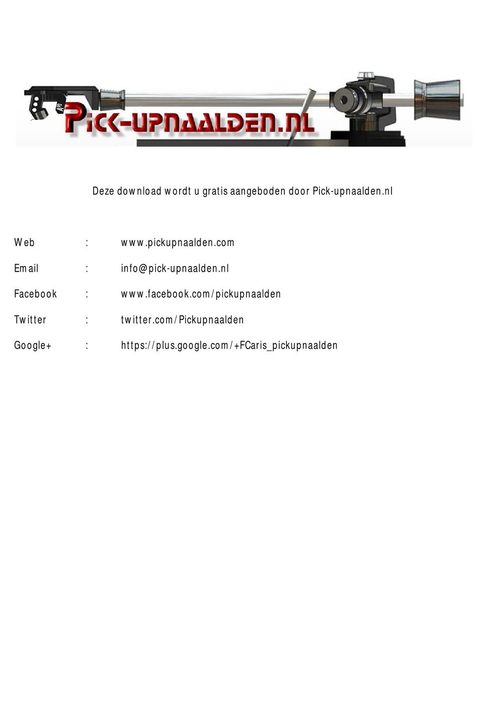 Pioneer Pl 117d Operating Instructions Manual Pdf Download Manualslib