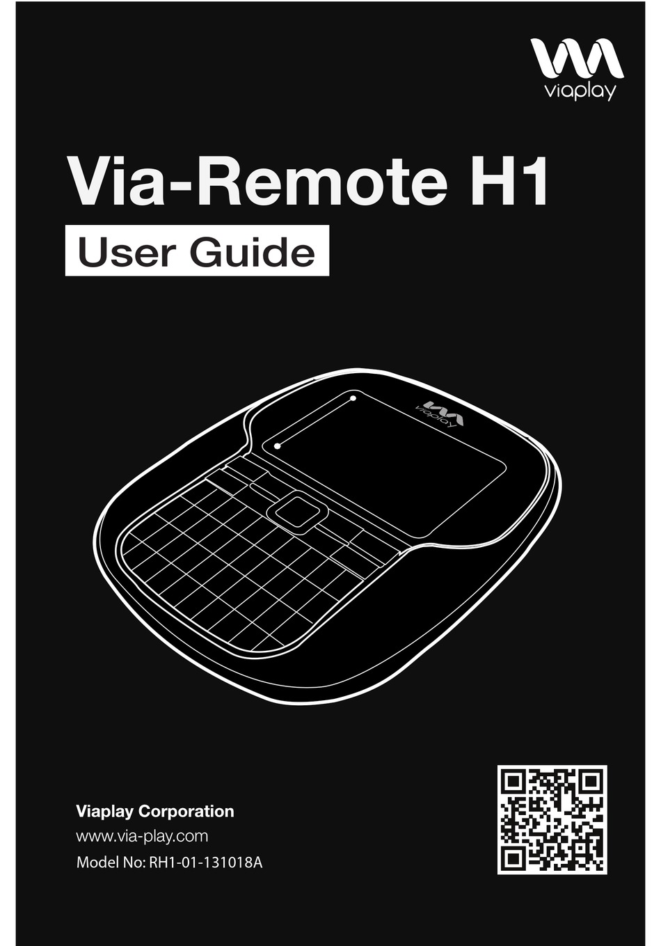 Viaplay Via Remote H1 User Manual Pdf Download Manualslib