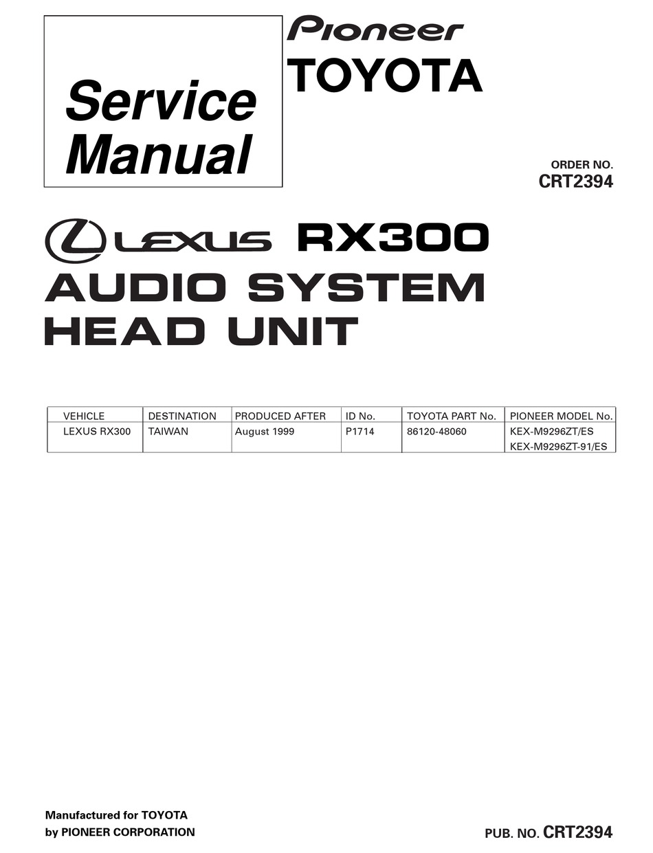 Lexus rx300 manual download pdf qbittorrent faster download