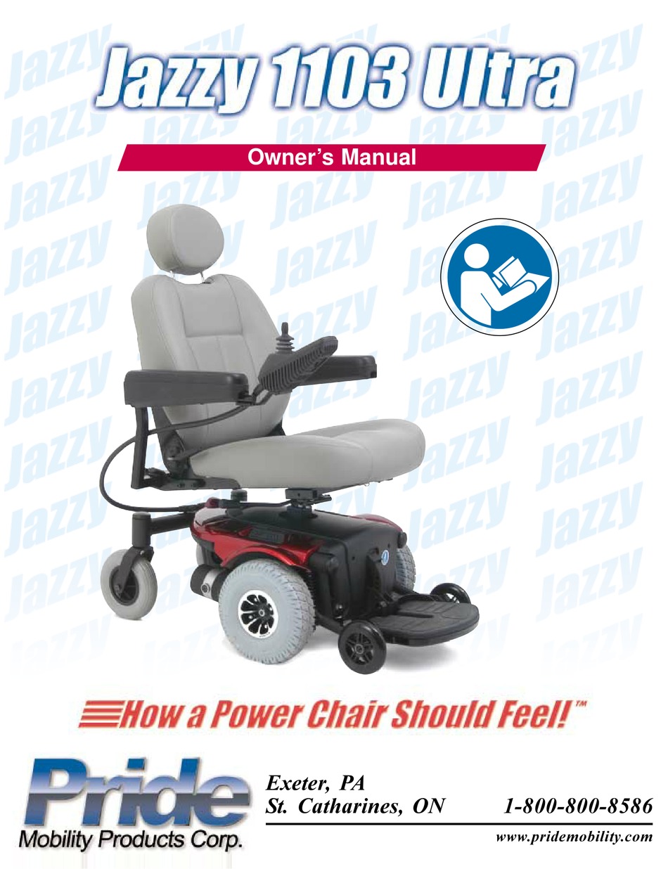 Pride Mobility Jazzy 1103 Ultra Owners Manual Pdf Download Manualslib