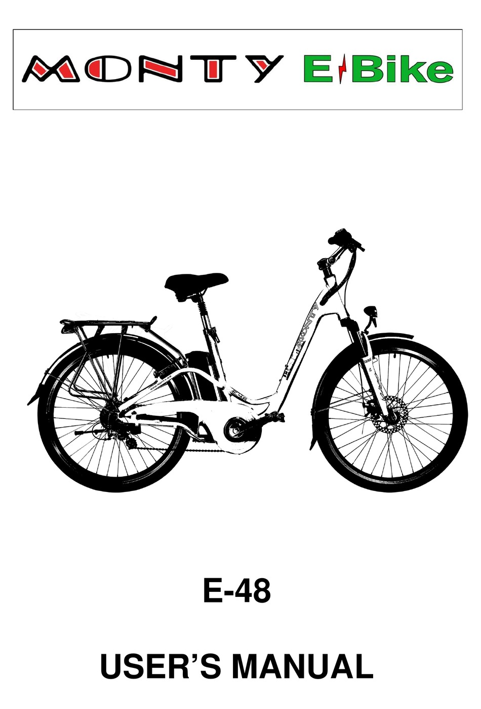 Monty discount electric bike