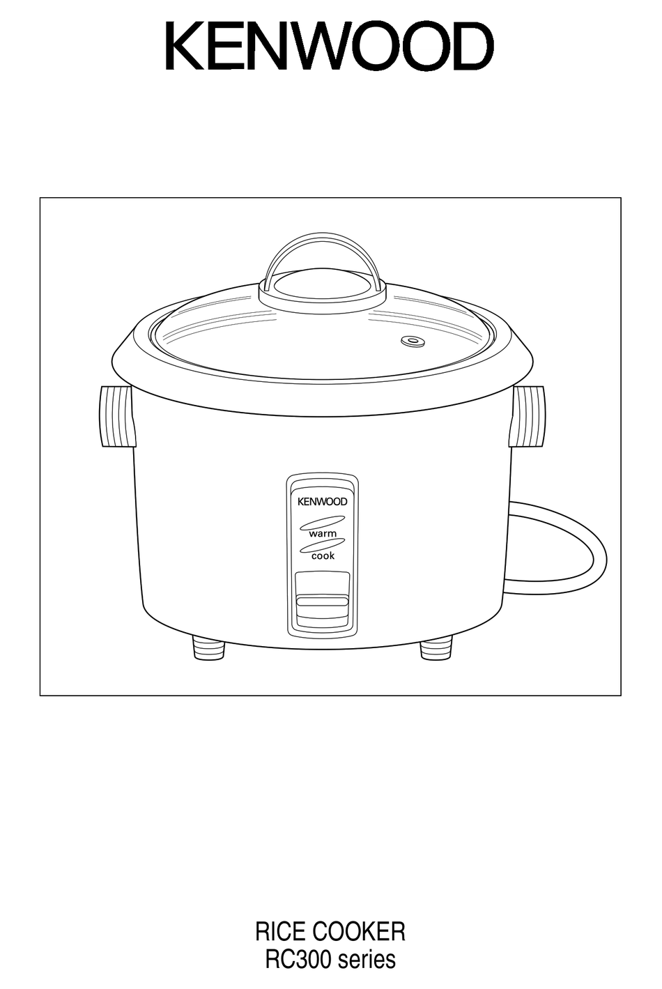 kenwood rice cooker how to use