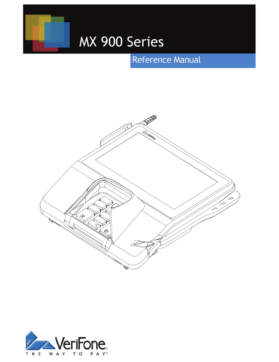 VERIFONE MX 900 SERIES REFERENCE MANUAL Pdf Download | ManualsLib
