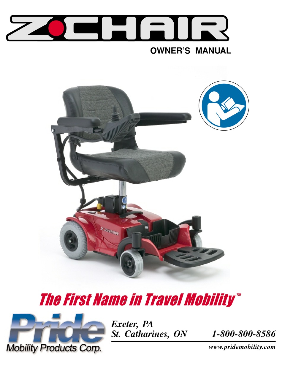 pride mobility z chair