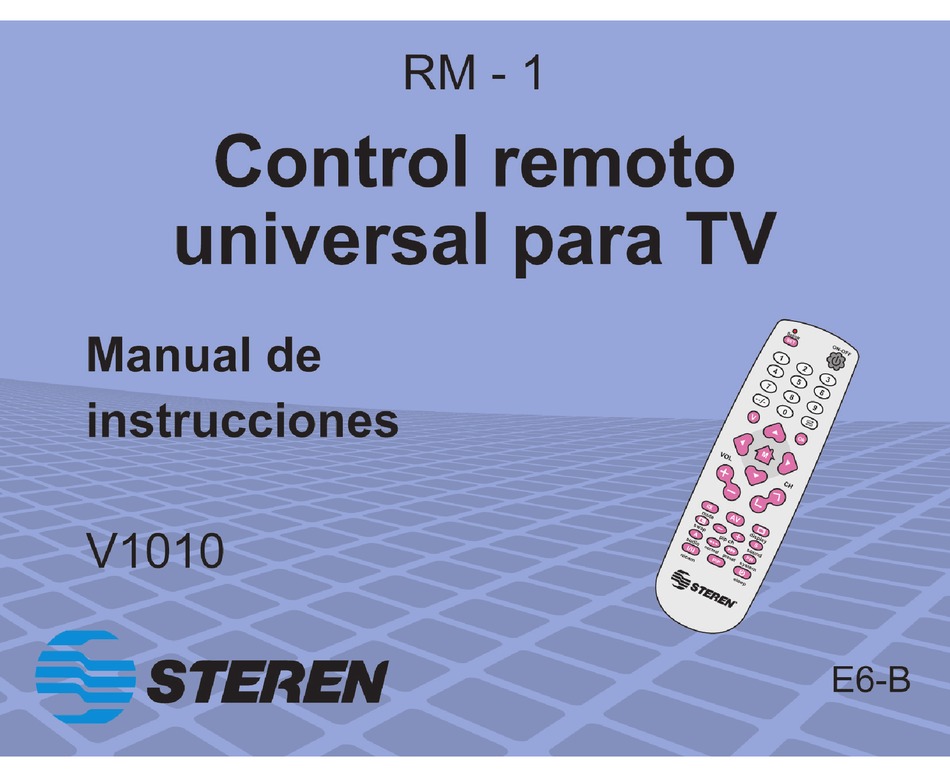 Control remoto universal inteligente Steren RM-1600