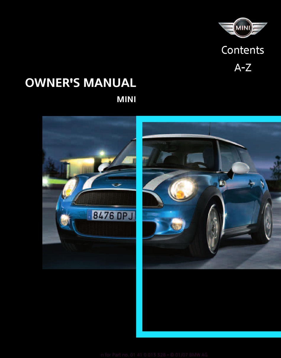 BMW MINI OWNER'S MANUAL Pdf Download | ManualsLib
