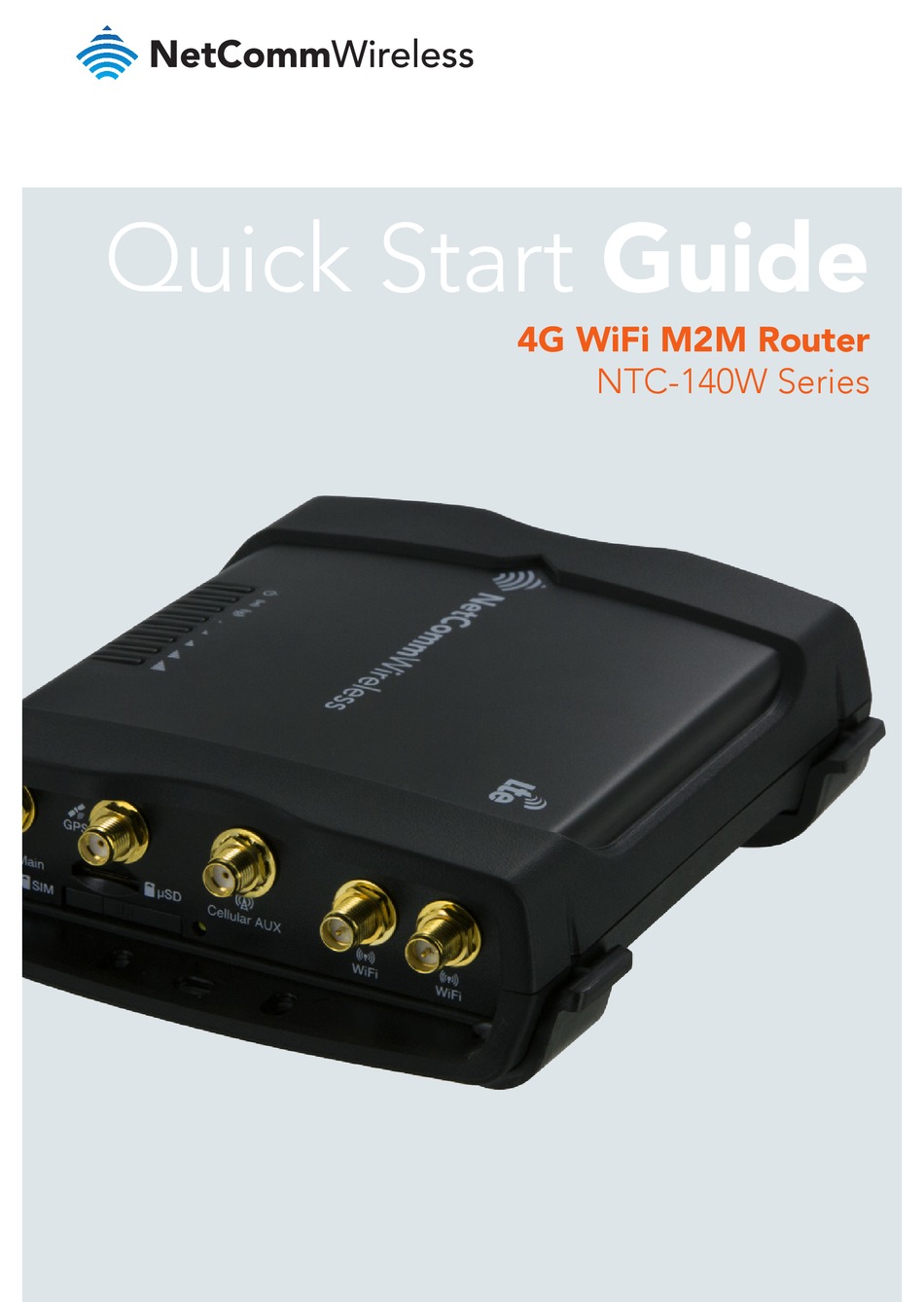 Netcomm Ntc 140w Series Quick Start Manual Pdf Download Manualslib