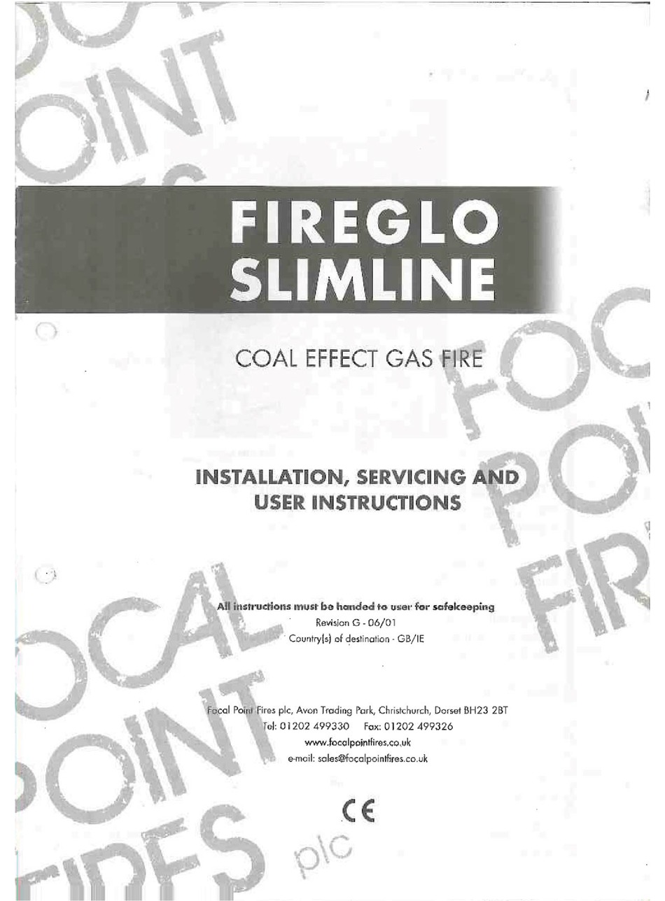 Matrix & Panel Set Coal 001 Genuine Focal Point Fireglo multiflue gaz Fire Coals