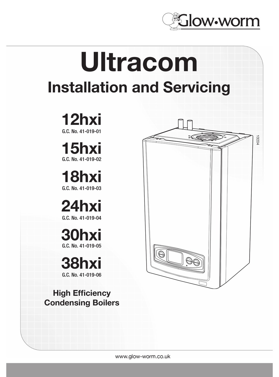 GLOWWORM 12HXI INSTALLATION AND SERVICING MANUAL Pdf Download