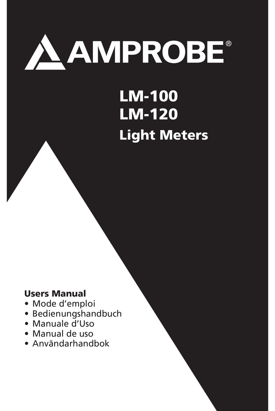 AMPROBE LM100 USER MANUAL Pdf Download ManualsLib