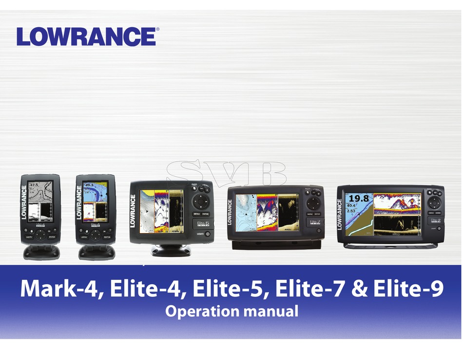 LOWRANCE MARK-4 OPERATION MANUAL Pdf Download | ManualsLib