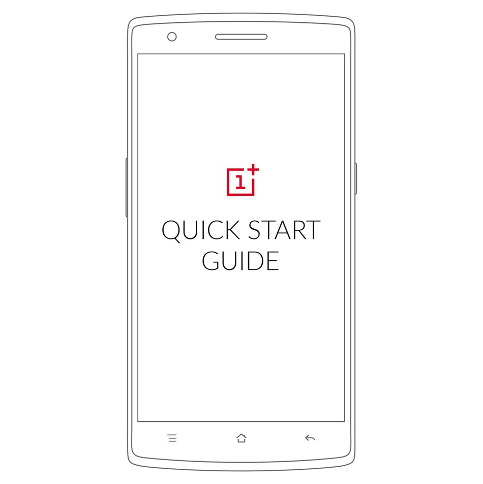 ONEPLUS ONE QUICK START MANUAL Pdf Download ManualsLib
