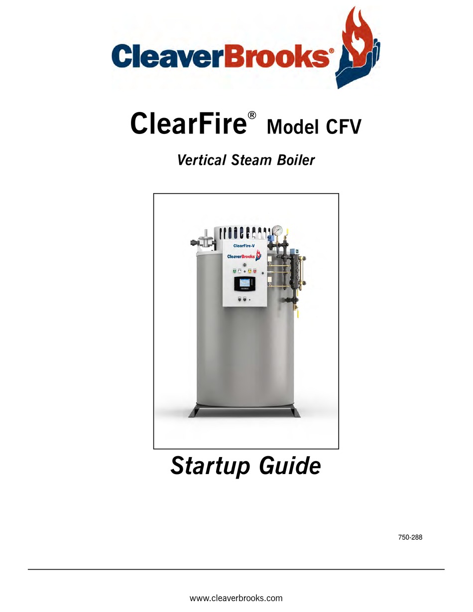 CLEAVERBROOKS CFV STARTUP MANUAL Pdf Download ManualsLib
