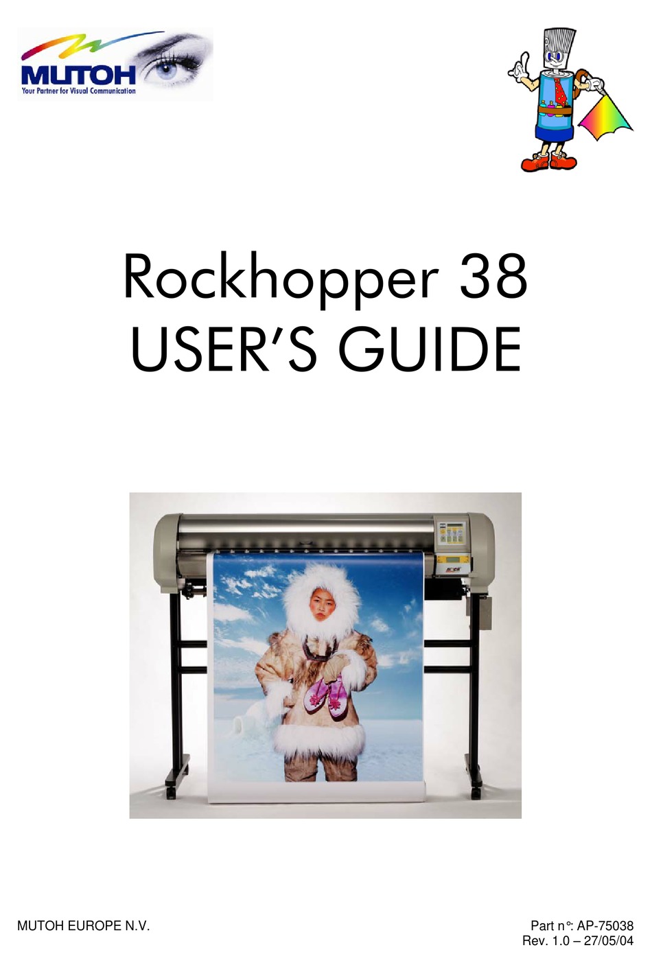 Mutoh Rockhopper 38 User Manual Pdf Download Manualslib