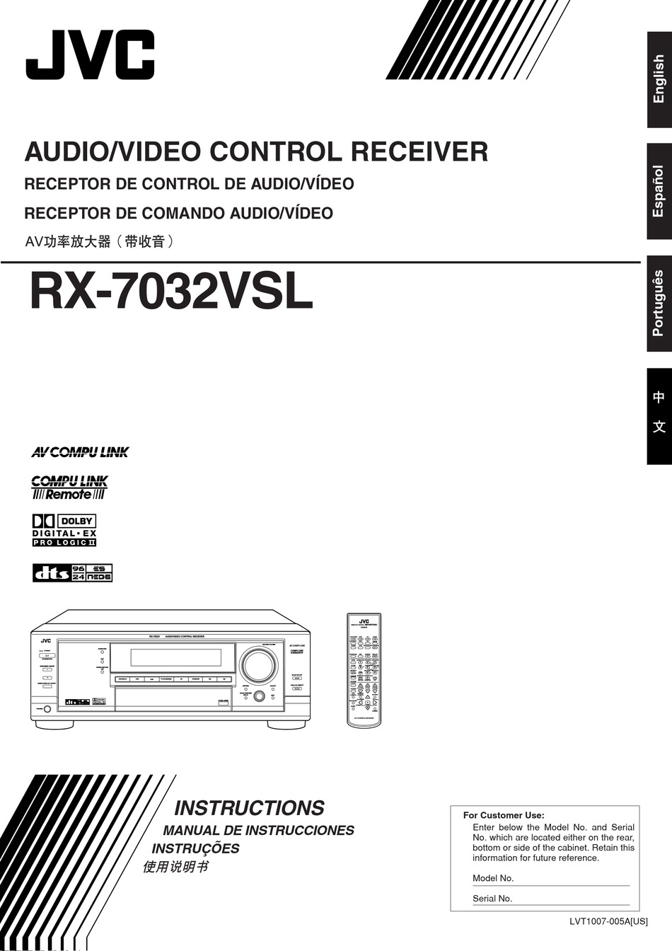 Где найти схема ресивера jvc ast 215 Connecting The Fm And Am Antennas - JVC RX-7032VSL Instructions Manual Page 11 M