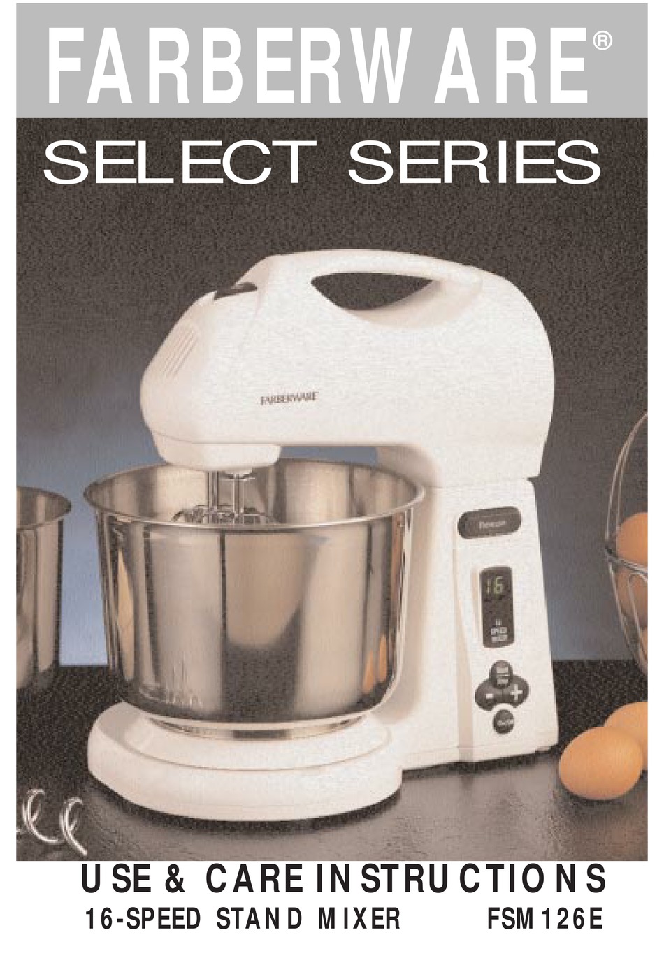 Farberware, Kitchen, Farberware Stand Mixer Instruction Manual Compatible  With Many Models See Photos