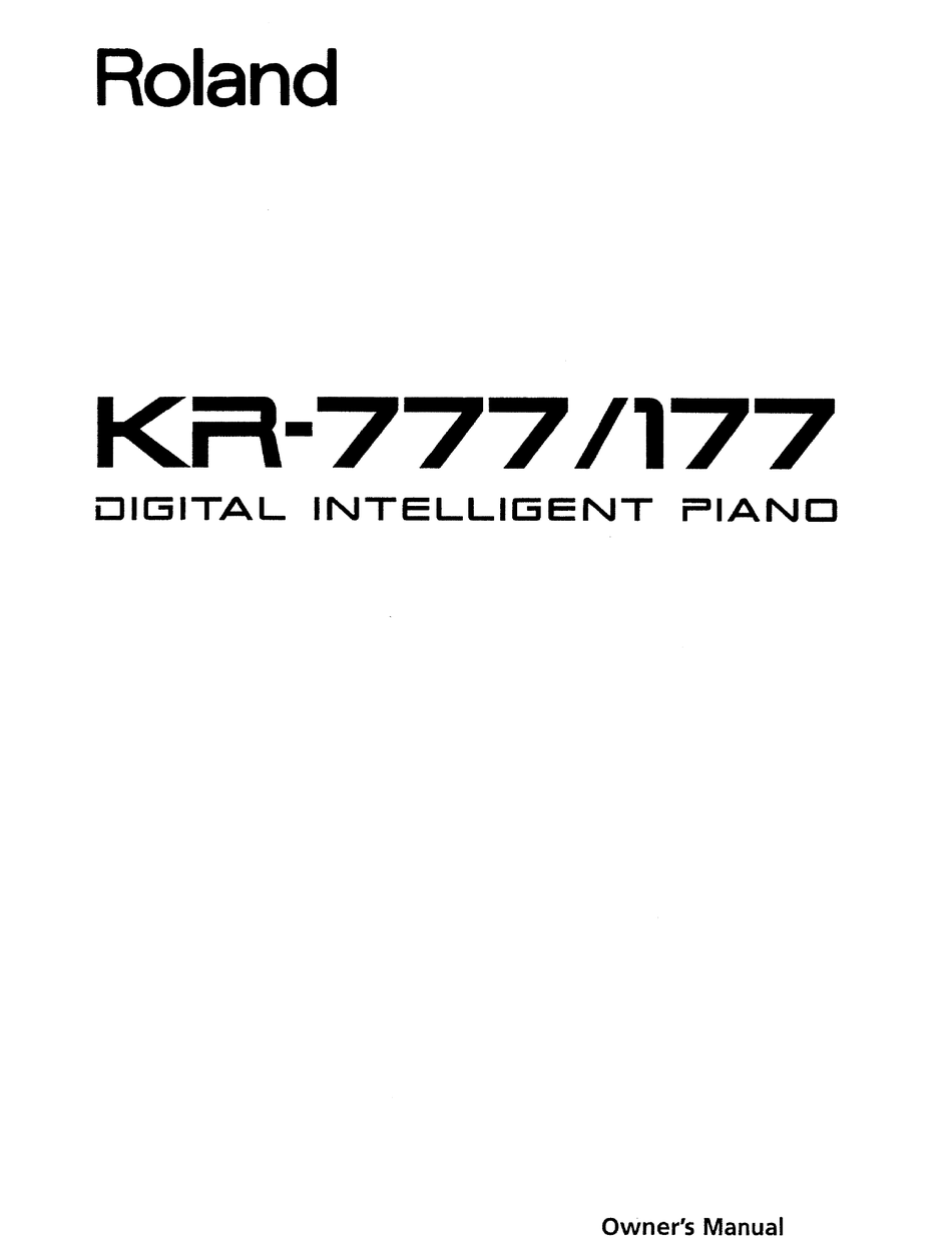 roland kr 777