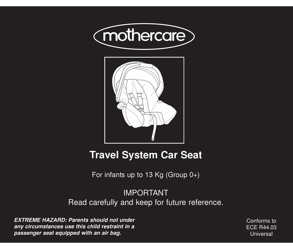 mothercare journey car seat isofix